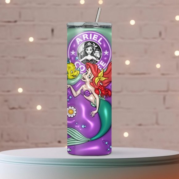 Daugherty Design Co. Other - 20 oz Little Mermaid Tumbler